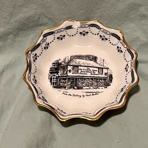 Vintage Dickens Old Curiosity Shop Trinket Dish